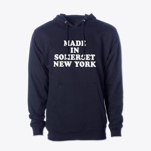 Somerset New York Classic 70s Cotton Hoodie Sweatshirt