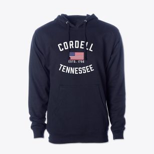 Cordell Tennessee Patriot Cotton Hoodie Sweatshirt