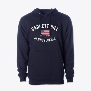 Garrett Hill Pennsylvania Patriot Cotton Hoodie Sweatshirt