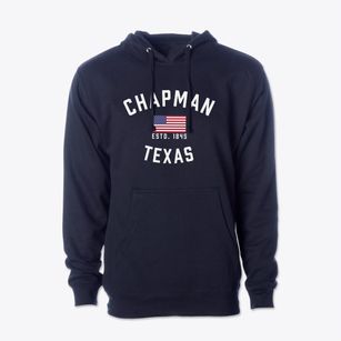 Chapman Texas Patriot Cotton Hoodie Sweatshirt