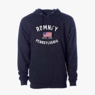 Romney Pennsylvania Patriot Cotton Hoodie Sweatshirt