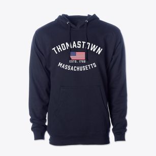 Thomastown Massachusetts Patriot Cotton Hoodie Sweatshirt