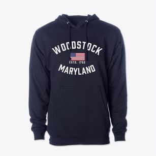 Woodstock Maryland Patriot Cotton Hoodie Sweatshirt