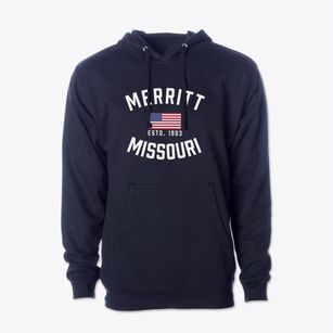 Merritt Missouri Patriot Cotton Hoodie Sweatshirt