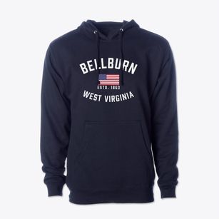 Bellburn West Virginia Patriot Cotton Hoodie Sweatshirt