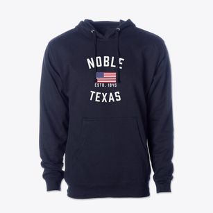 Noble Texas Patriot Cotton Hoodie Sweatshirt