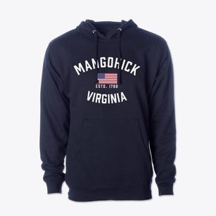 Mangohick Virginia Patriot Cotton Hoodie Sweatshirt