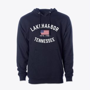 Lakeharbor Tennessee Patriot Cotton Hoodie Sweatshirt