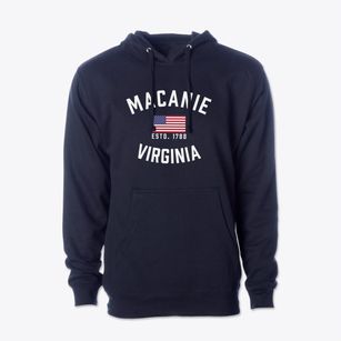 Macanie Virginia Patriot Cotton Hoodie Sweatshirt