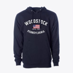 Woodstock Pennsylvania Patriot Cotton Hoodie Sweatshirt