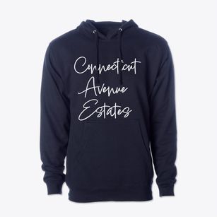 Connecticut Avenue Estates Maryland Freestyle Cotton Hoodie Sweatshirt