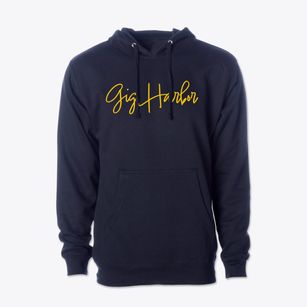 Gig Harbor Washington Freestyle Cotton Hoodie Sweatshirt