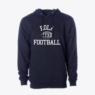 Eola Texas Football Cotton Hoodie Sweatshirt