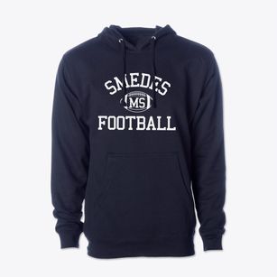 Smedes Mississippi Football Cotton Hoodie Sweatshirt