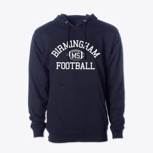 Birmingham Mississippi Football Cotton Hoodie Sweatshirt