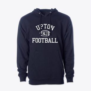 Upton New Jersey Football Cotton Hoodie Sweatshirt
