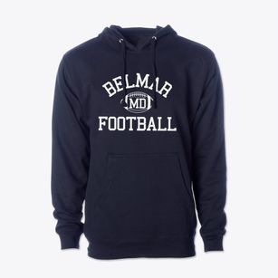 Belmar Maryland Football Cotton Hoodie Sweatshirt