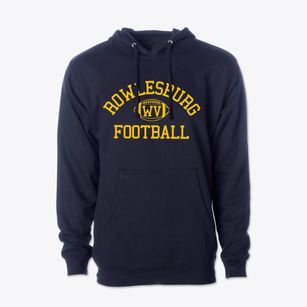 Rowlesburg West Virginia Football Cotton Hoodie Sweatshirt