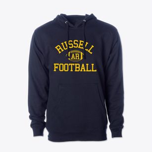Russell Arkansas Football Cotton Hoodie Sweatshirt