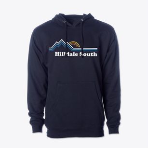 Hilldale South Kansas Mountain View Cotton Hoodie Sweatshirt