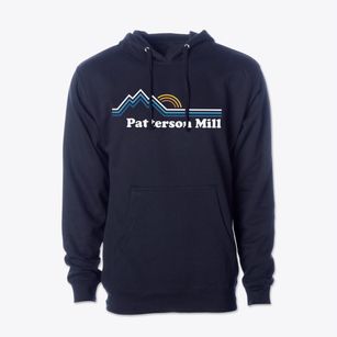 Patterson Mill Tennessee Mountain View Cotton Hoodie Sweatshirt