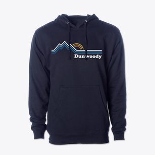 Dunwoody Georgia Mountain View Cotton Hoodie Sweatshirt