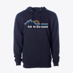 Little Garnett Arkansas Mountain View Cotton Hoodie Sweatshirt