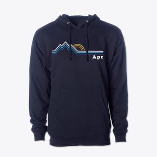 Apt Arkansas Mountain View Cotton Hoodie Sweatshirt