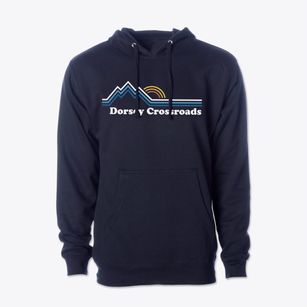 Dorsey Crossroads Maryland Mountain View Cotton Hoodie Sweatshirt