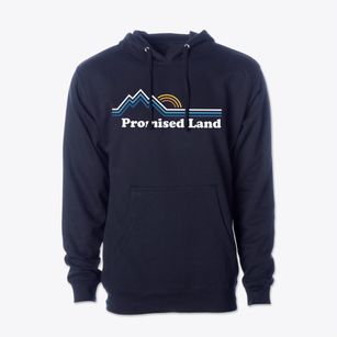 Promised Land Maine Mountain View Cotton Hoodie Sweatshirt