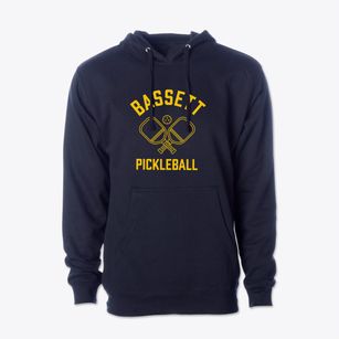 Bassett Wisconsin Pickleball Cotton Hoodie Sweatshirt
