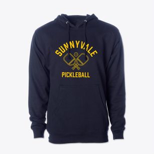 Sunnyvale California Pickleball Cotton Hoodie Sweatshirt