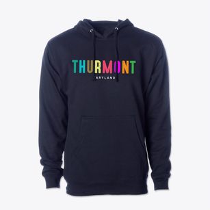 Thurmont Maryland Color Pop Cotton Hoodie Sweatshirt