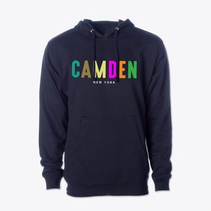Camden New York Color Pop Cotton Hoodie Sweatshirt