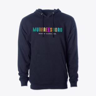 Murfreesboro North Carolina Color Pop Cotton Hoodie Sweatshirt