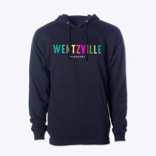 Wentzville Missouri Color Pop Cotton Hoodie Sweatshirt