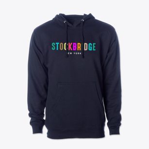 Stockbridge New York Color Pop Cotton Hoodie Sweatshirt