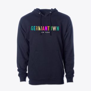 Germantown New York Color Pop Cotton Hoodie Sweatshirt