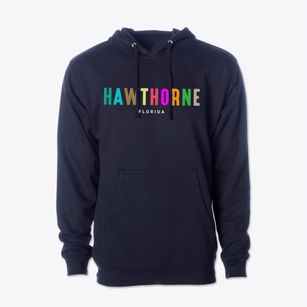 Hawthorne Florida Color Pop Cotton Hoodie Sweatshirt