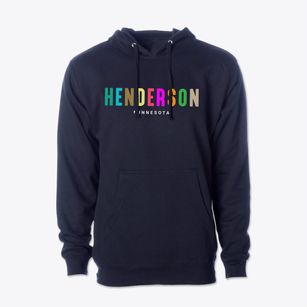 Henderson Minnesota Color Pop Cotton Hoodie Sweatshirt