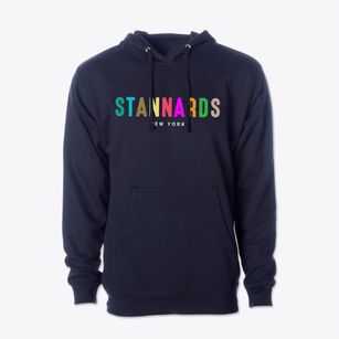 Stannards New York Color Pop Cotton Hoodie Sweatshirt