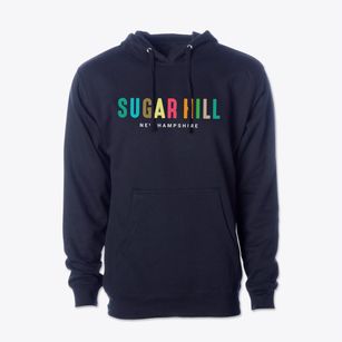 Sugar Hill New Hampshire Color Pop Cotton Hoodie Sweatshirt