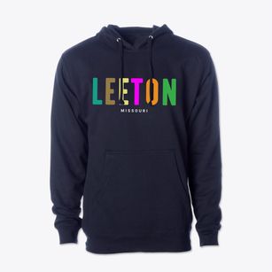 Leeton Missouri Color Pop Cotton Hoodie Sweatshirt