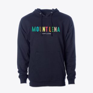 Mount Lena Maryland Color Pop Cotton Hoodie Sweatshirt