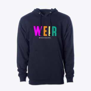 Weir Mississippi Color Pop Cotton Hoodie Sweatshirt