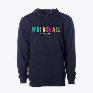 Wrenshall Minnesota Color Pop Cotton Hoodie Sweatshirt