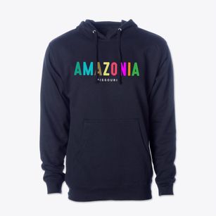 Amazonia Missouri Color Pop Cotton Hoodie Sweatshirt