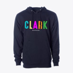 Clark Missouri Color Pop Cotton Hoodie Sweatshirt