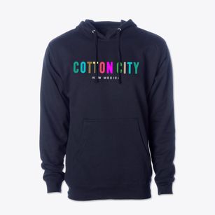 Cotton City New Mexico Color Pop Cotton Hoodie Sweatshirt