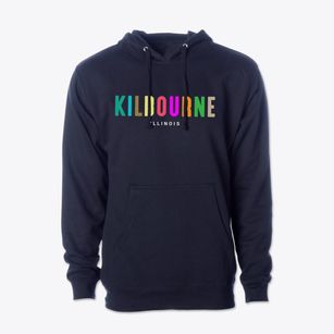 Kilbourne Illinois Color Pop Cotton Hoodie Sweatshirt